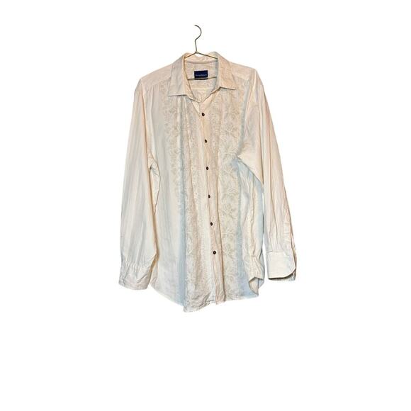 Tommy Bahama mens XL button down shirt white button down in great condition - Picture 1 of 8